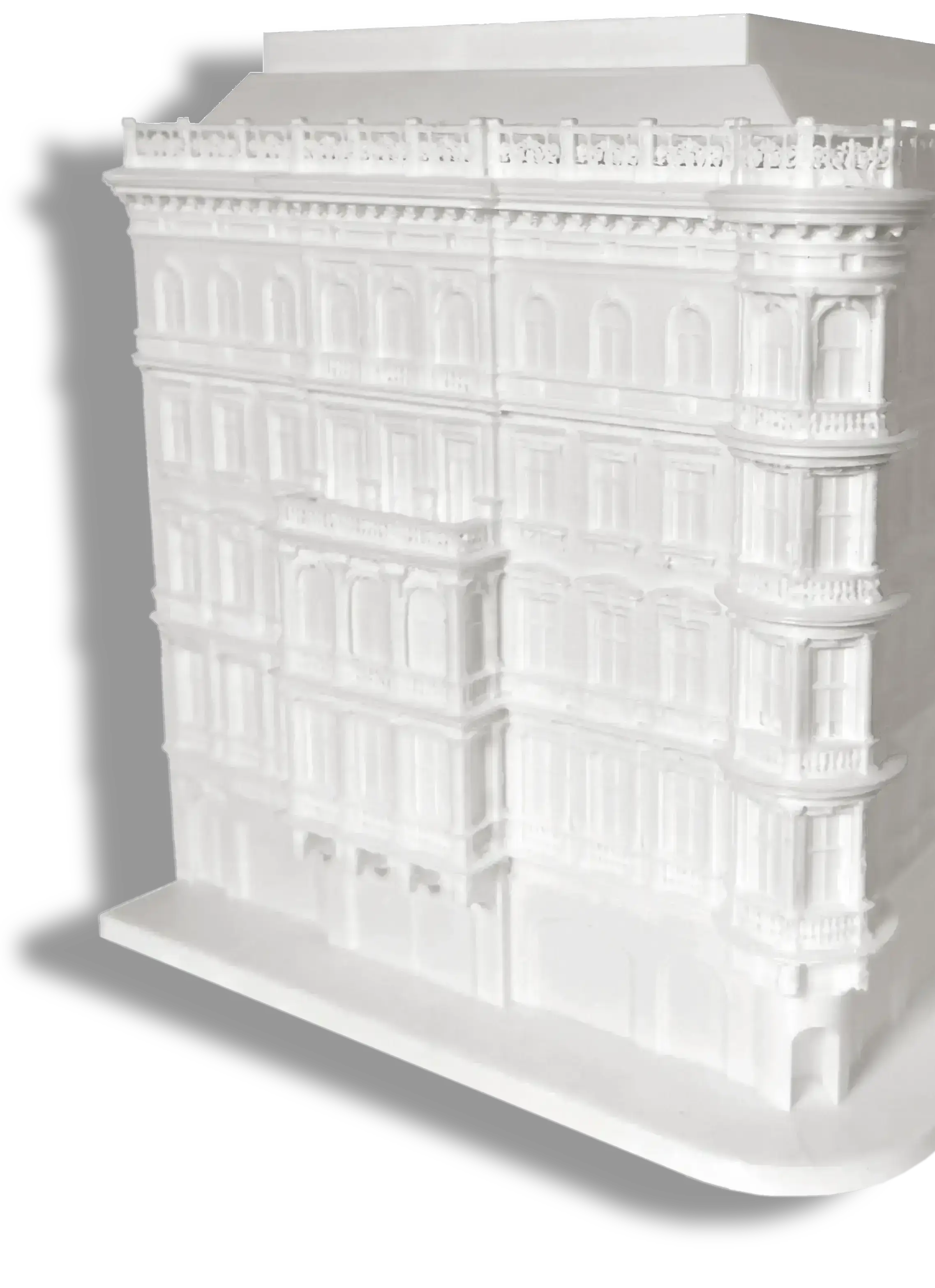 Massives Gebäudemodell